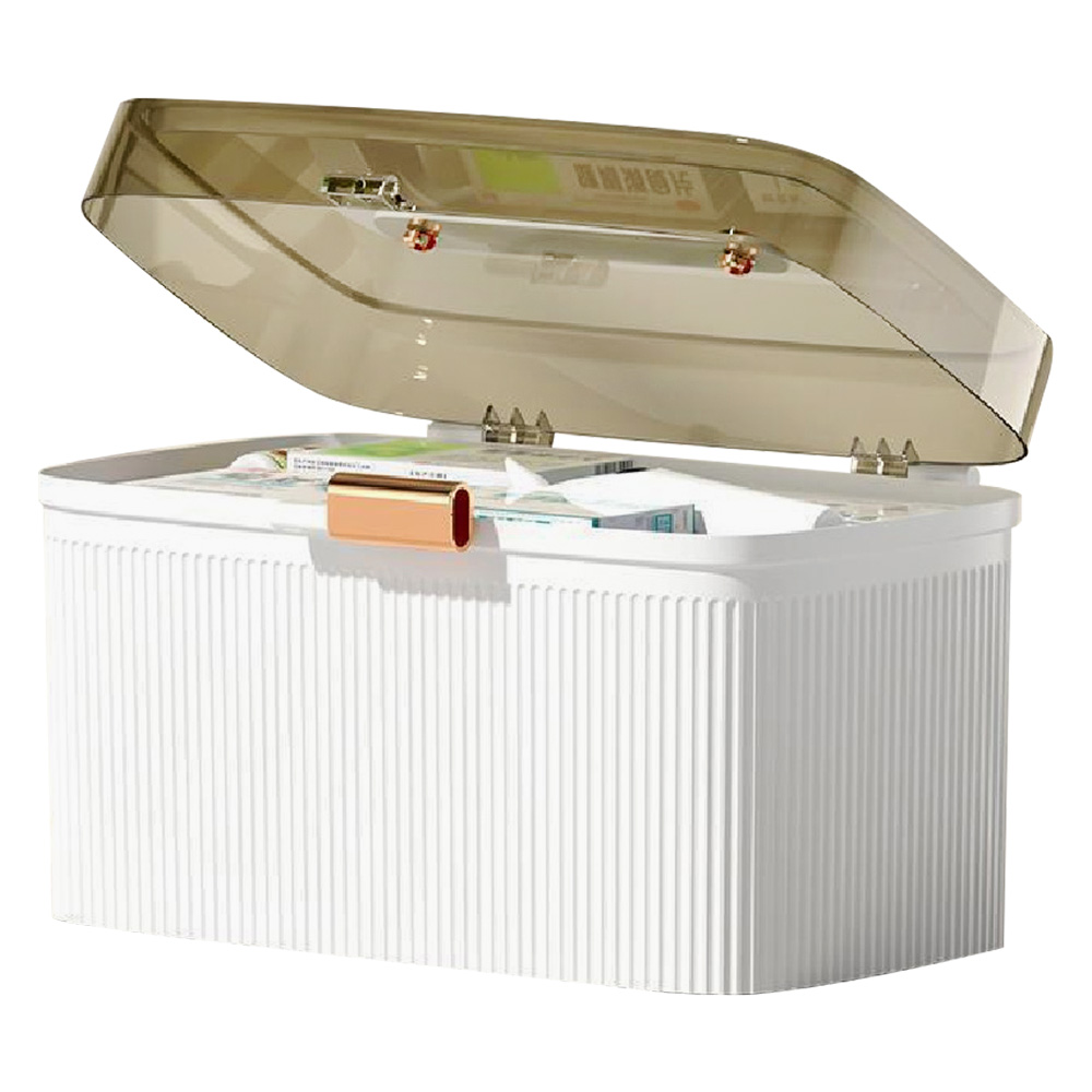 피앤케이 가정용 구급함 구급상자 약통 케이스 소형 화이트, 1개 9,900원