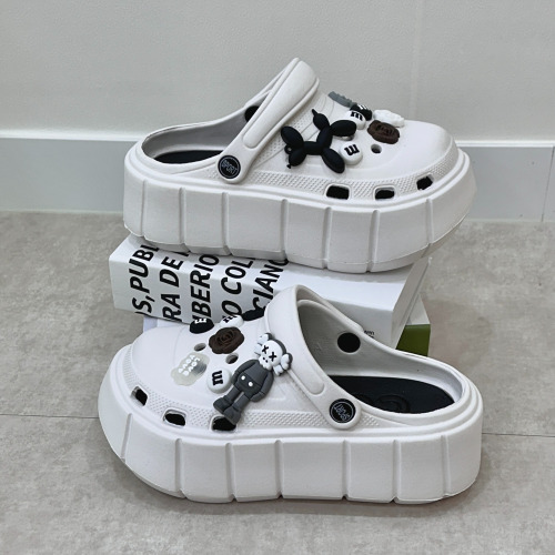 제이리스트 EVA 플라워 파츠 통굽 키높이 아쿠아 슬리퍼 네일샵 미용실 여름 샌들 PS-S028 22,800원