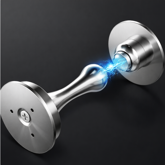 2P 무타공 방문 자석 도어스토퍼 문 고정 닫힘방지, 2개, 로즈 15,900원