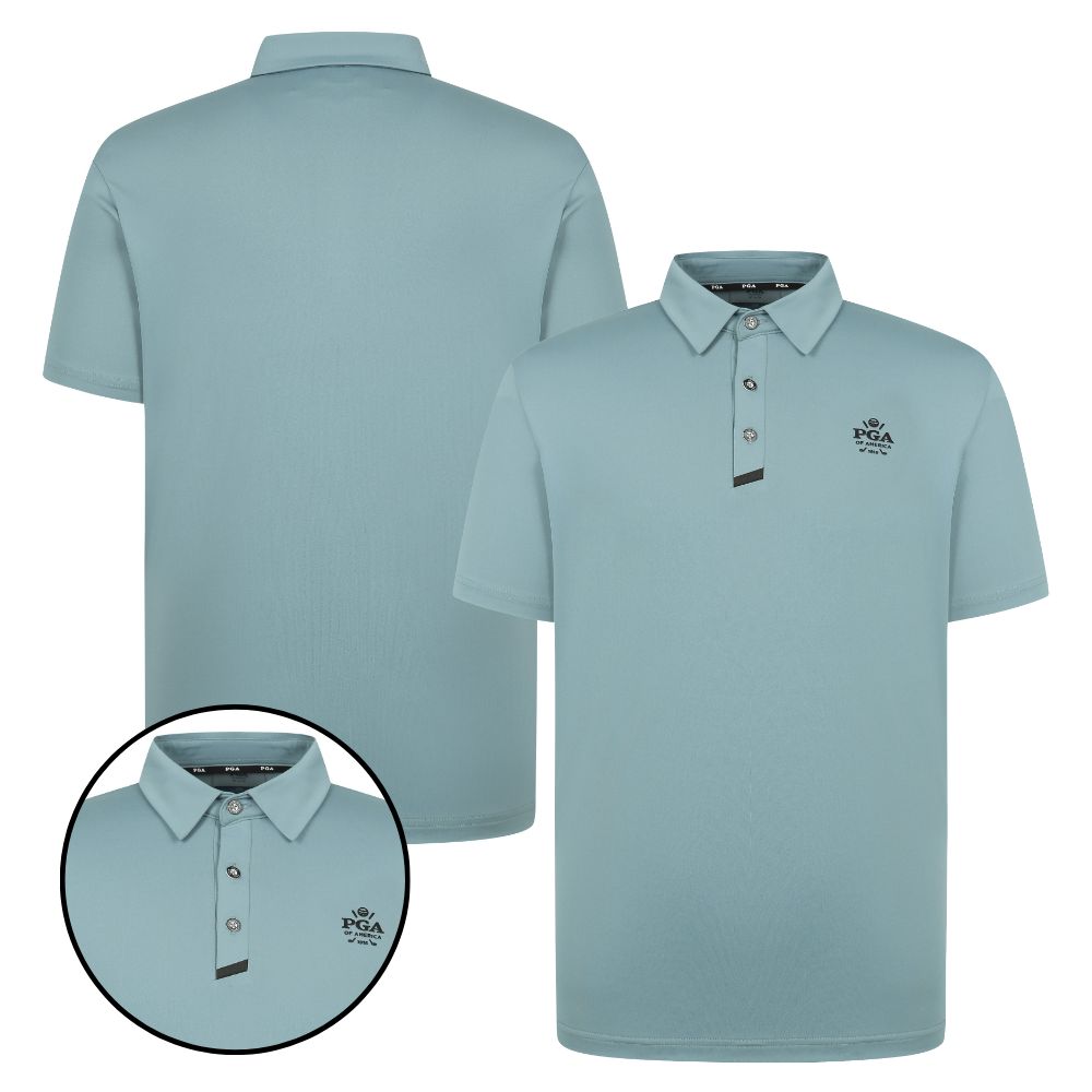 PGA 남성 쿨터치 베이직 반팔 카라티셔츠 PGMTS52323 31,470원