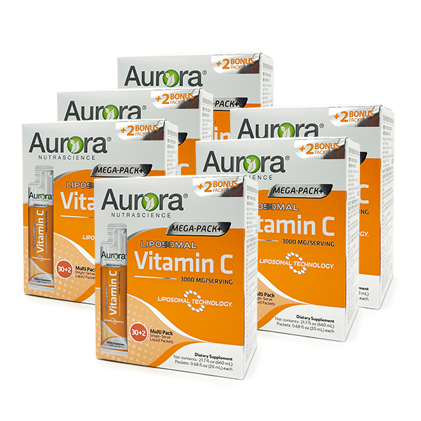 [식약처인증] 오로라 리포조말 메가팩플러스 비타민C 3000mg 32포 (액상) 리포좀 고함량 391,760원