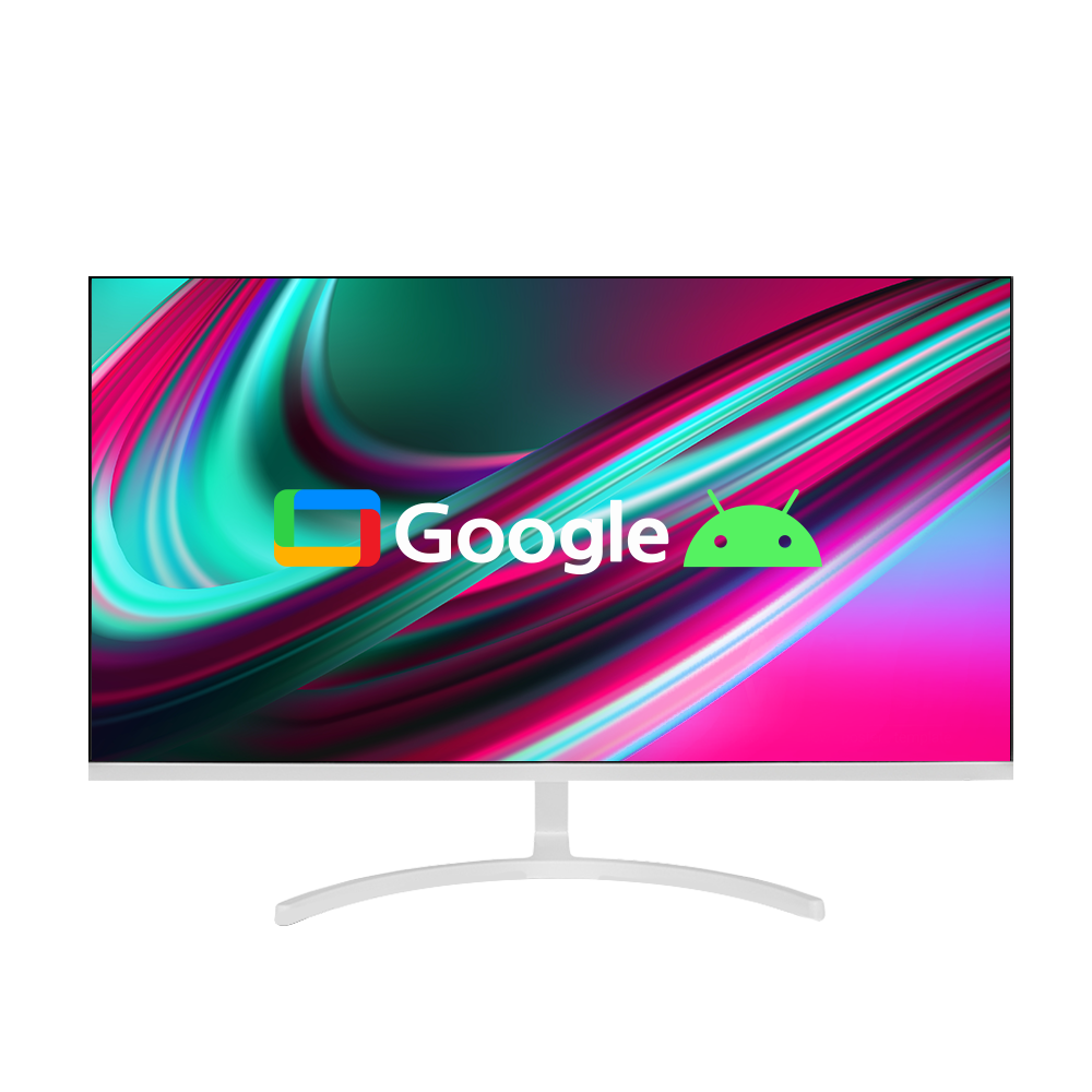 큐빅스 68.58cm 27인치 스마트 모니터 75Hz 화이트 구글 안드로이드 11 FHD 무선 WIFI 블루투스, 단일상품, 68.58cm 170,500원
