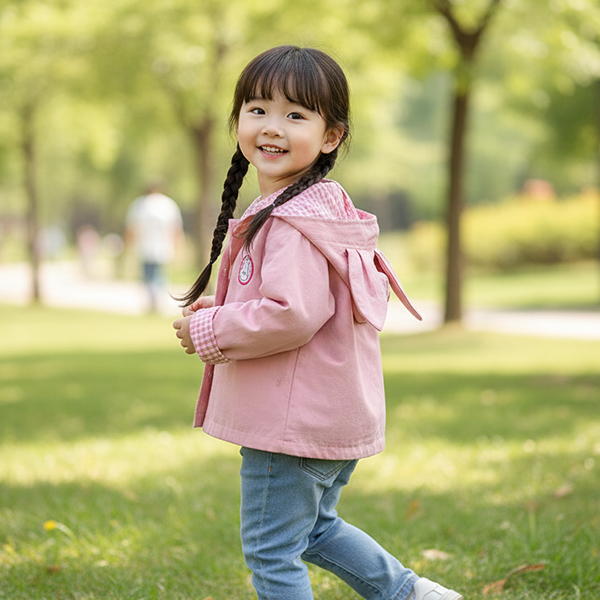 몽실이 체크 양면후드점퍼 28,900원