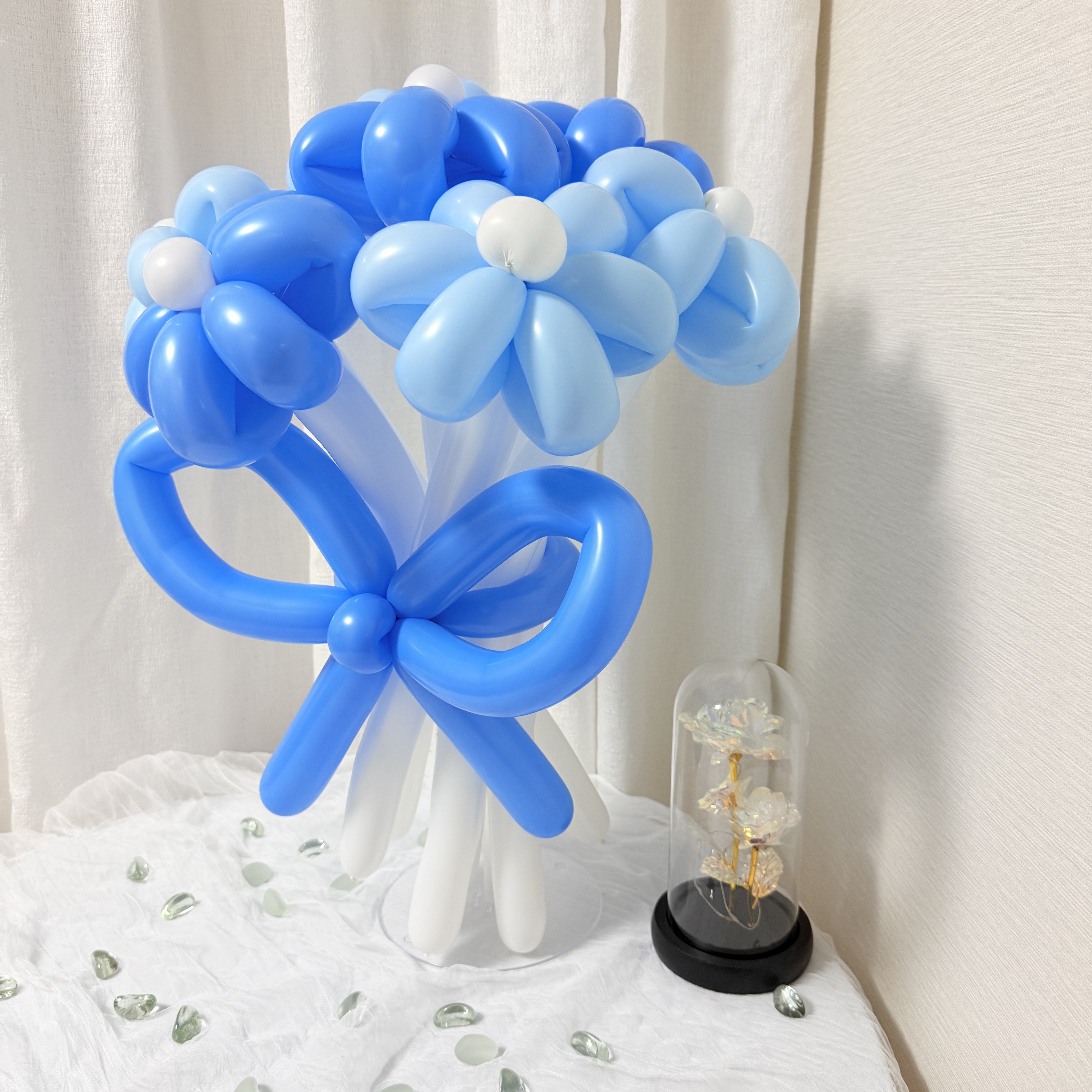 파티또와 7송이 풍선꽃다발완제품 웨딩 돌잔치 베이비샤워 돌잔치 프로포즈 졸업 초등졸업식꽃다발 28,900원