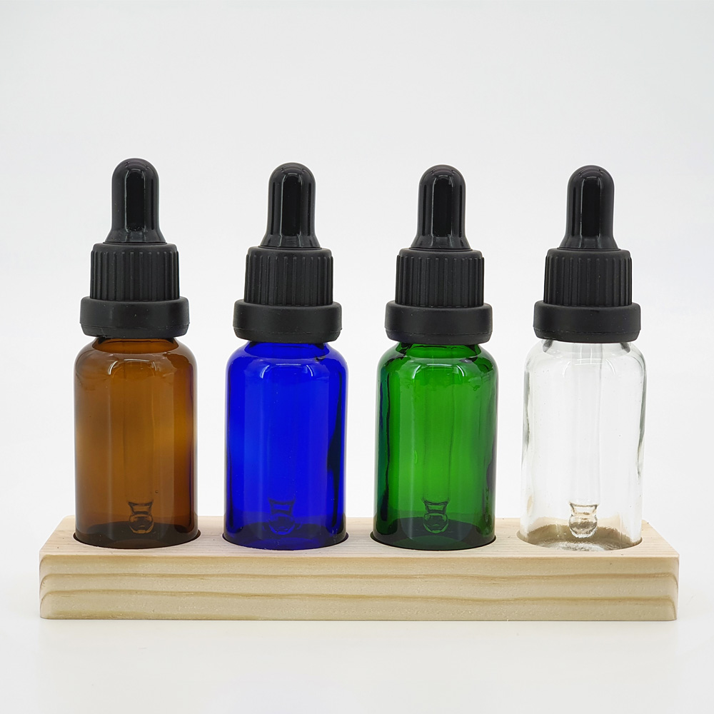 포웨이 아로마 에센셜 공병 검정 잠금캡 스포이드 20ml 갈색 투명 초록 파랑 7,400원