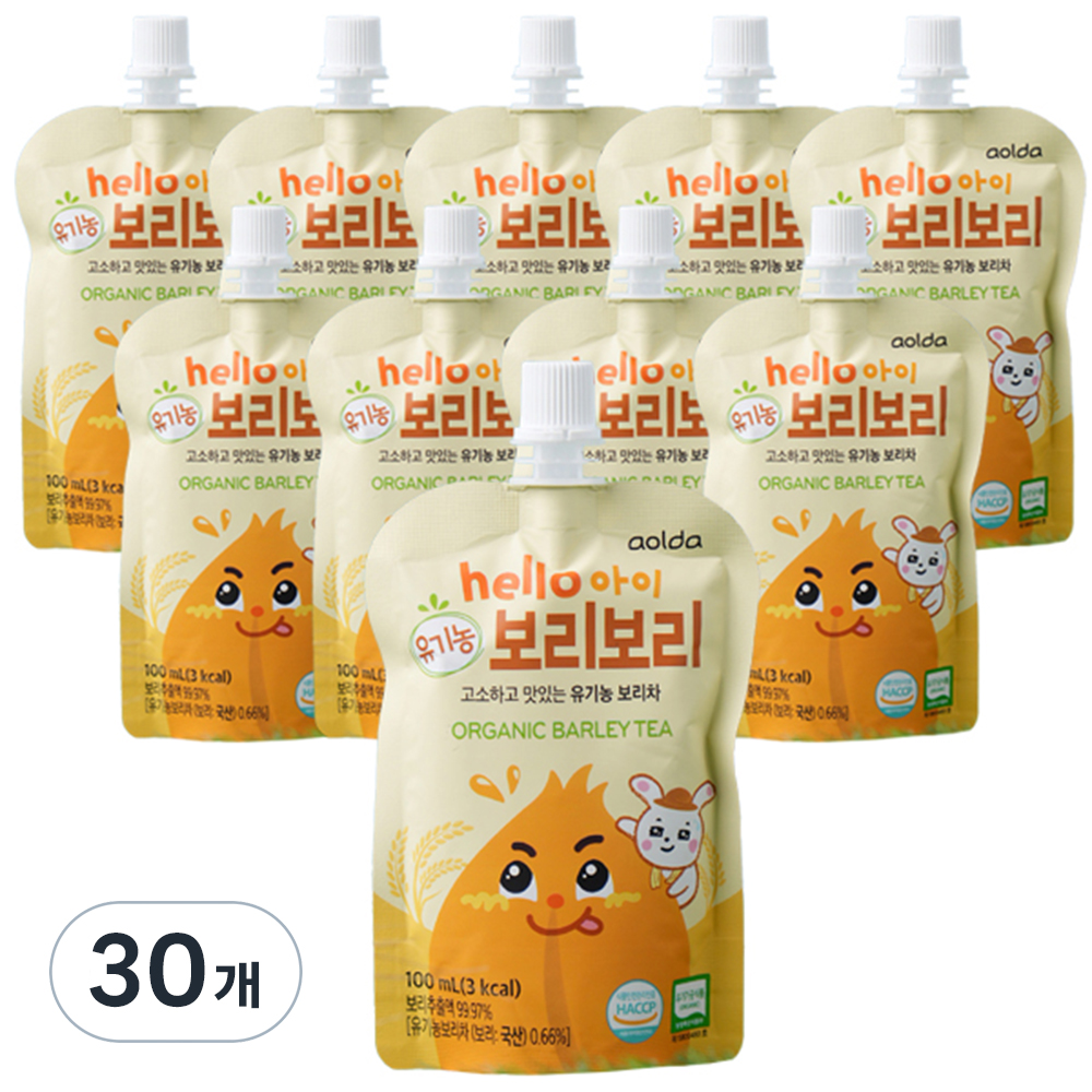 아올다 hello 아이 유기농 보리보리 보리차 30,220원