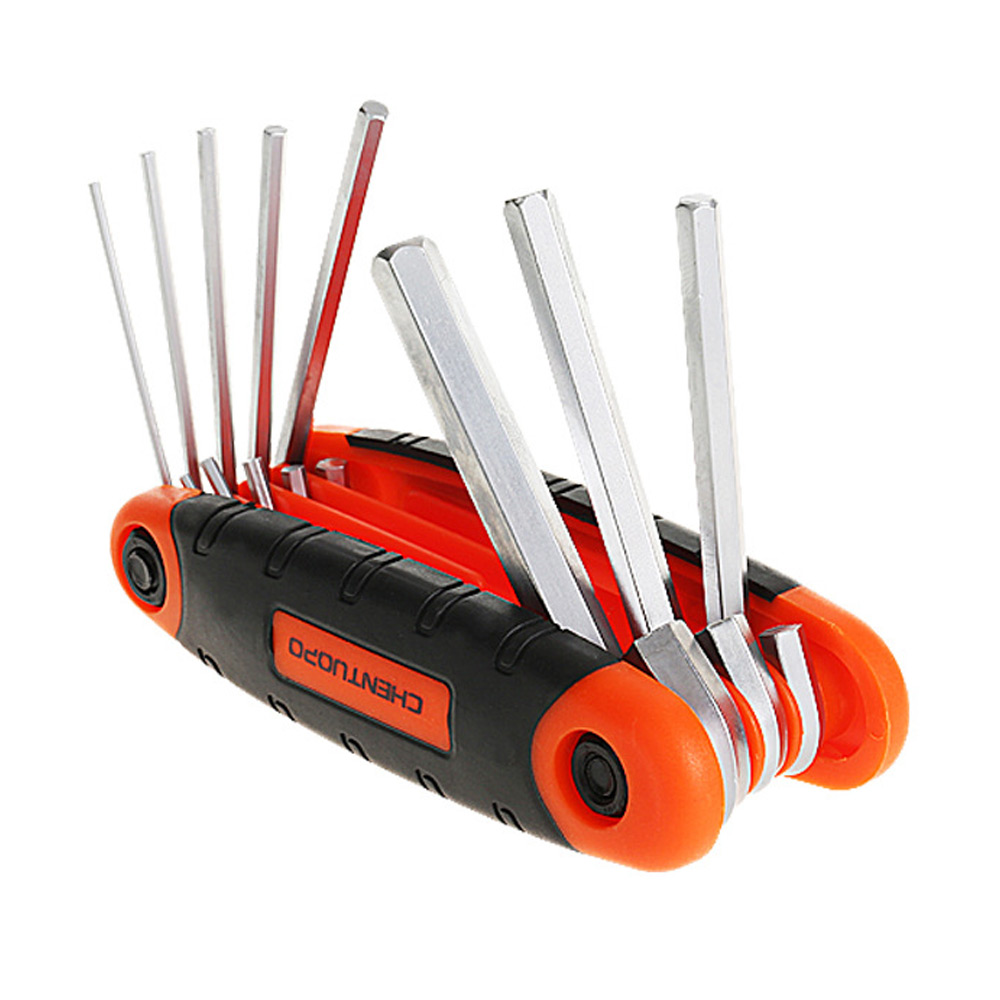 접이식 육각렌치 8종 휴대용 고강도 포켓렌치 가정용+그릿커머스Shop 10,370원