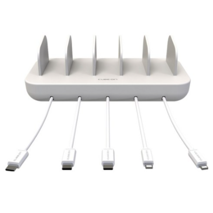 큐브온 올 퀵차지 5포트 고속 멀티충전기 JI-525 + C타입 3p + 8핀 2p 1,076,000원