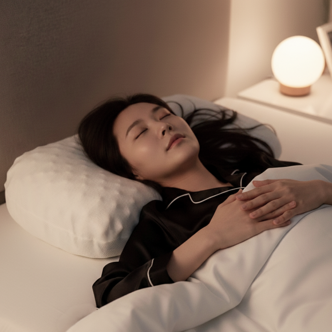 도르리 천연라텍스 목베개 메모리폼 낮은 수면 경추베개 땅콩형, 1개, 화이트 51,000원