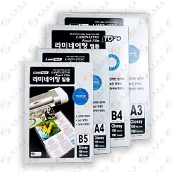 선우통상 국산 코팅필름 A4 150MIC 1+1 총200매 38,000원
