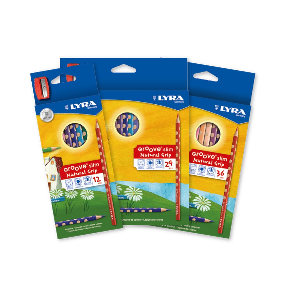 리라 그루브 슬림 교정 어린이 색연필 세트, 단품 32,000원