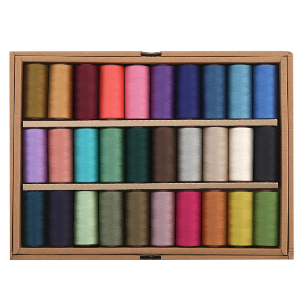 고강력 코아사 45수2합 30색 실세트 700m 재봉실 38,000원