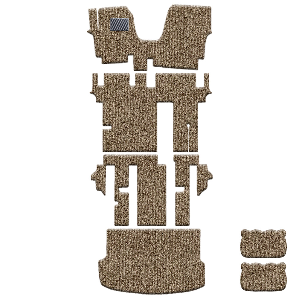 포시즌 자동차 코일매트 1열 + 2열 + 3열 + 트렁크 세트, 현대 스타리아 투어러 9인승, 브라운, 현대 159,000원