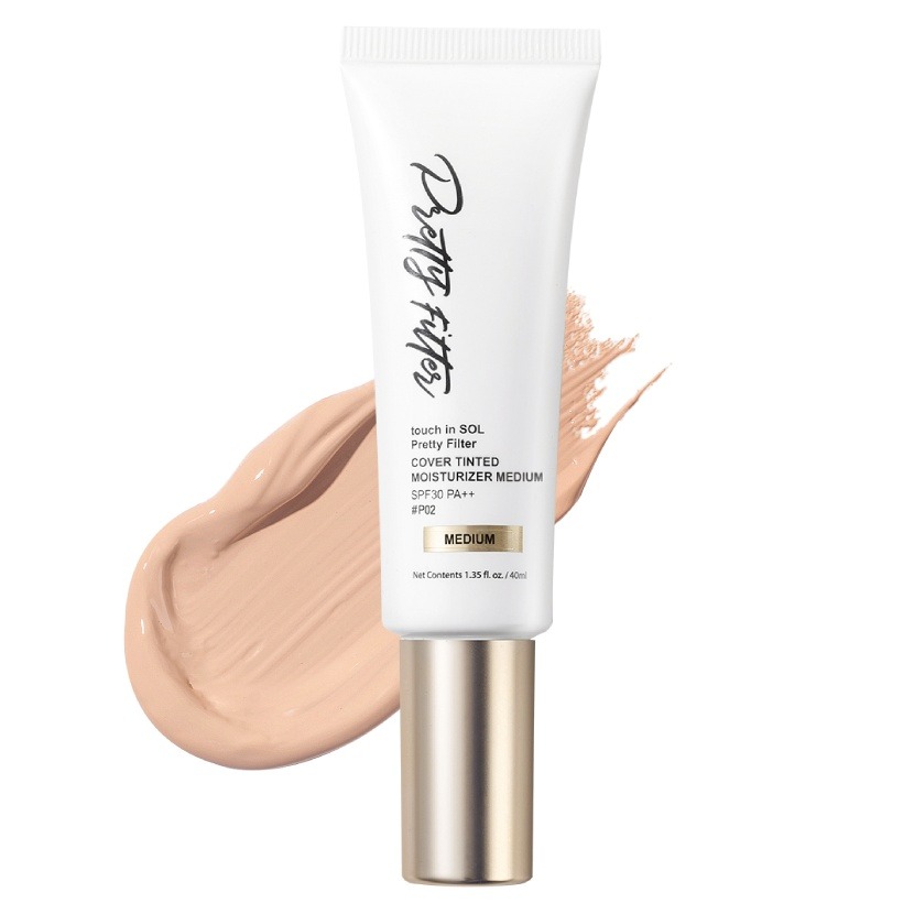 터치인솔 프리티필터 커버 틴티드 모이스처라이저 SPF30 PA++, P02 23호 미디엄, 40ml, 1개 18,000원
