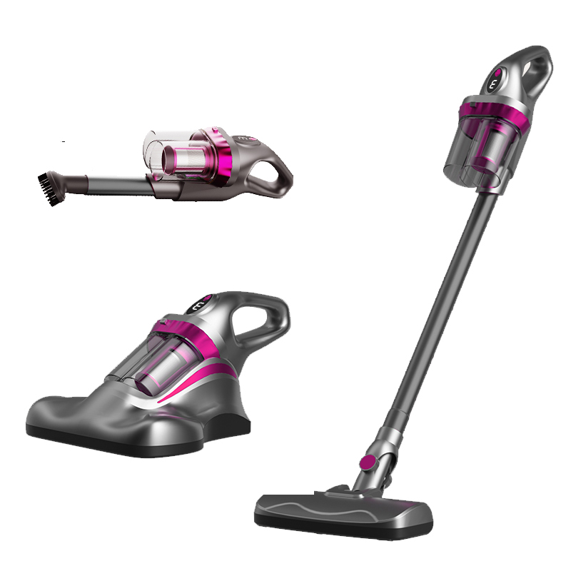 [KC인증] SmartGo 무선 스마트 3in1 다기능 청소기 진드기제거기 초강력 진공청소기 UV살균, 23-165, 그레이 128,000원