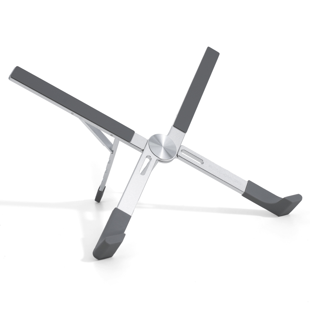 로티홈시스 접이식 휴대용 알루미늄 노트북 거치대 + 휴대용 파우치 세트, 1세트, 실버 9,890원