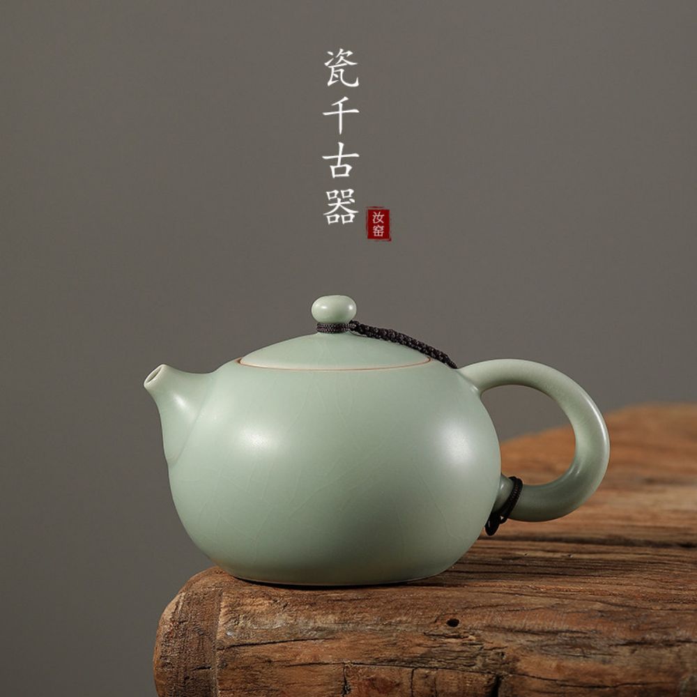 천청여요 찻주전자 서시호 쿵푸 다도 다기 도자기 가정용 찻주전자 개편빙열유 전통다기 다도용품 차문화 52,700원