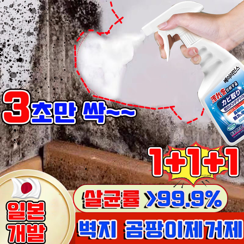 [신제품] 베이리인스 곰팡이 제거제 벽지 곰팡이제거제 초강력 곰팡이제거제 욕실 화장실 곰팡이제거제 다기능 뿌리는 곰팡이 제거 스프레이 베란다 집 벽 곰팡이제거제 15,900원