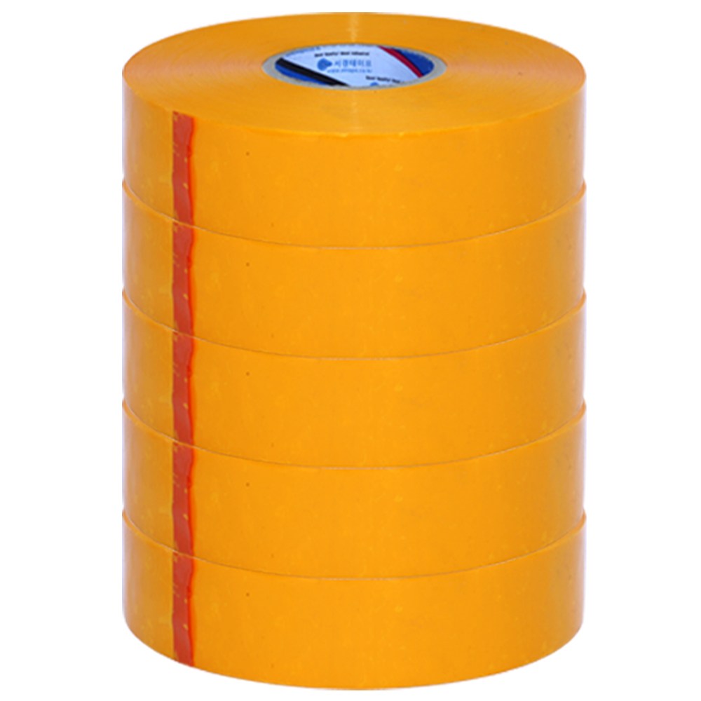 초강력 컬러테이프 자동용(500M-10개입) C500, 옐로우 137,200원