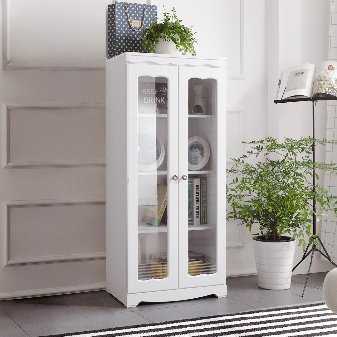 가이온 지니 장식장 진열장 피규어장식장 1300, 화이트 92,800원