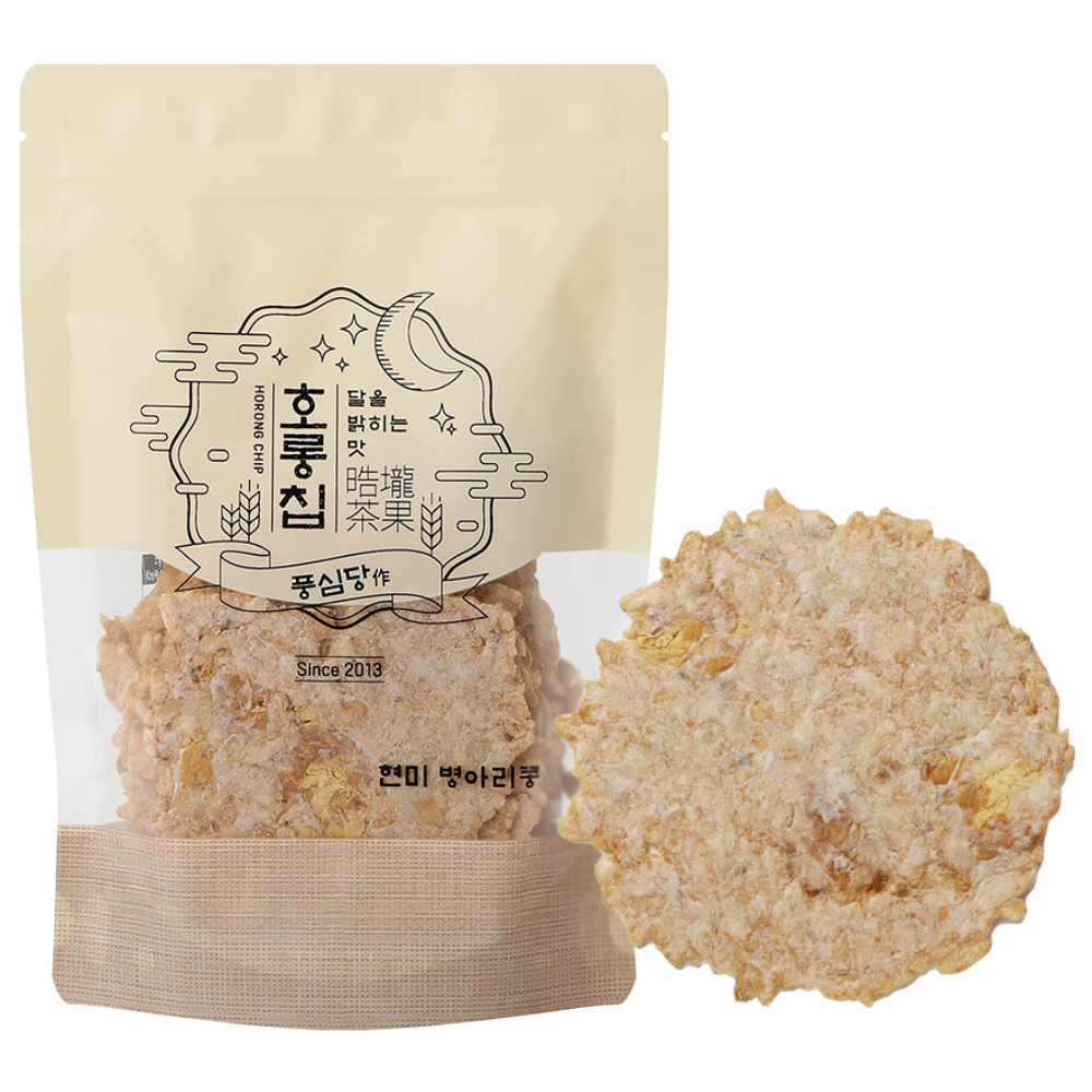 풍심당 호롱칩 현미 병아리콩 누룽지칩, 100g, 1개 7,500원