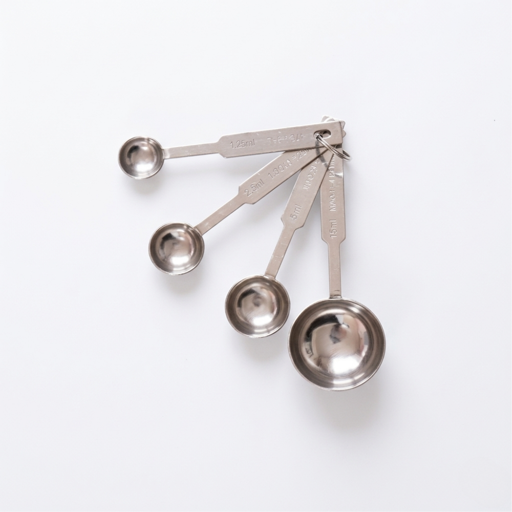 캐시파인드 스텐 계량 스푼 4종세트 1.25 2.5 5 15ml, 1개 14,200원