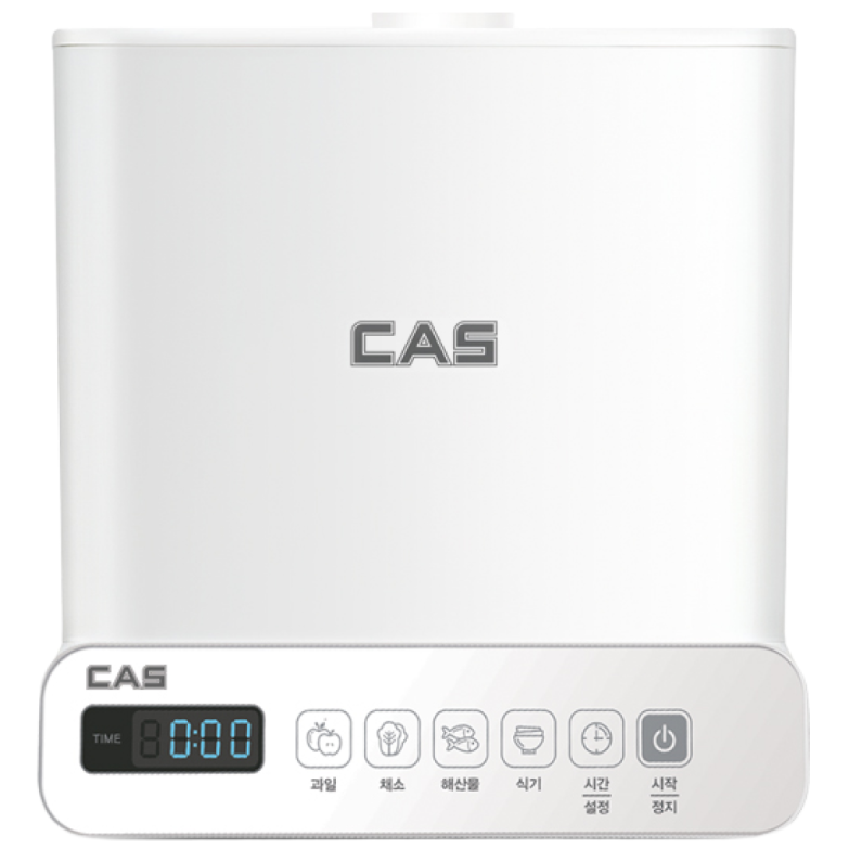 CAS NEW PURE-ALL 초음파세척기 퓨어올 야채 과일 젖병 식기 세척기, 화이트 129,000원