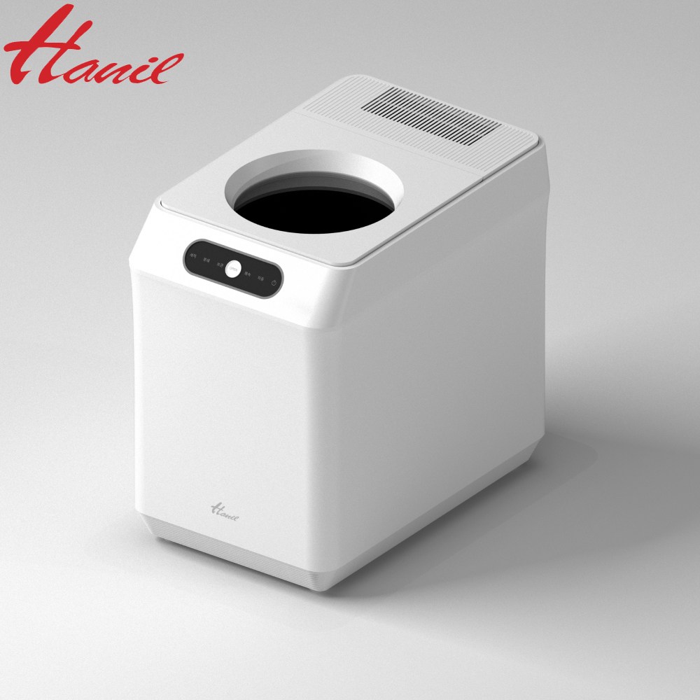 한일전기 대용량 음식물 처리기 5.5L 음식물 처리기 건조분쇄 올분리세척 대형 활성탄필터, 화이트, 듀얼맥스 399,000원