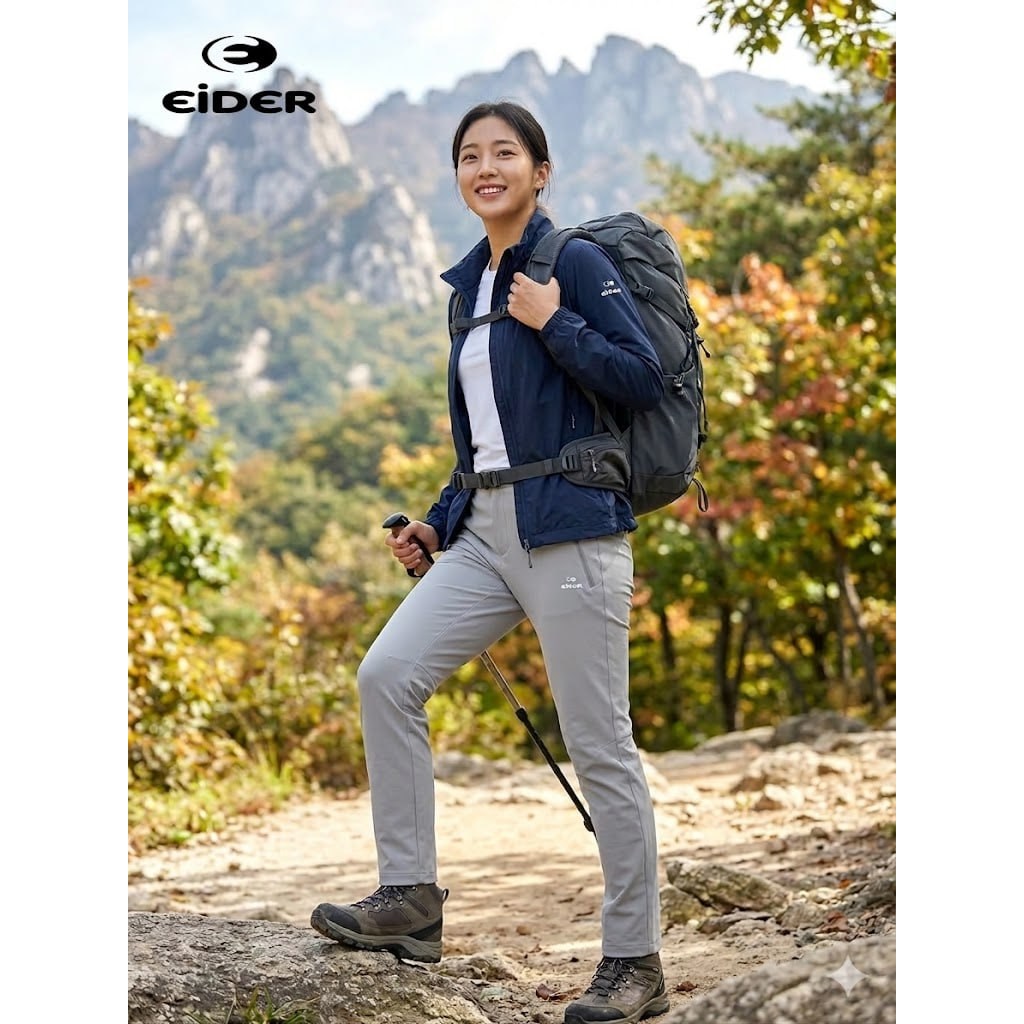 [NC고잔점]아이더 헤리티지 여성 테크니컬 팬츠(벨트포함) DWP24331 69,000원