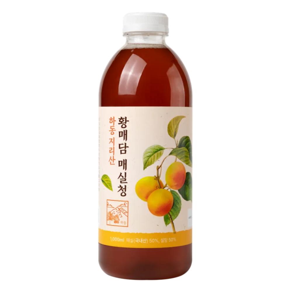 황매실청 하동 지리산 황매담 숙성 발효액 3년숙성, 2개, 1L 27,900원