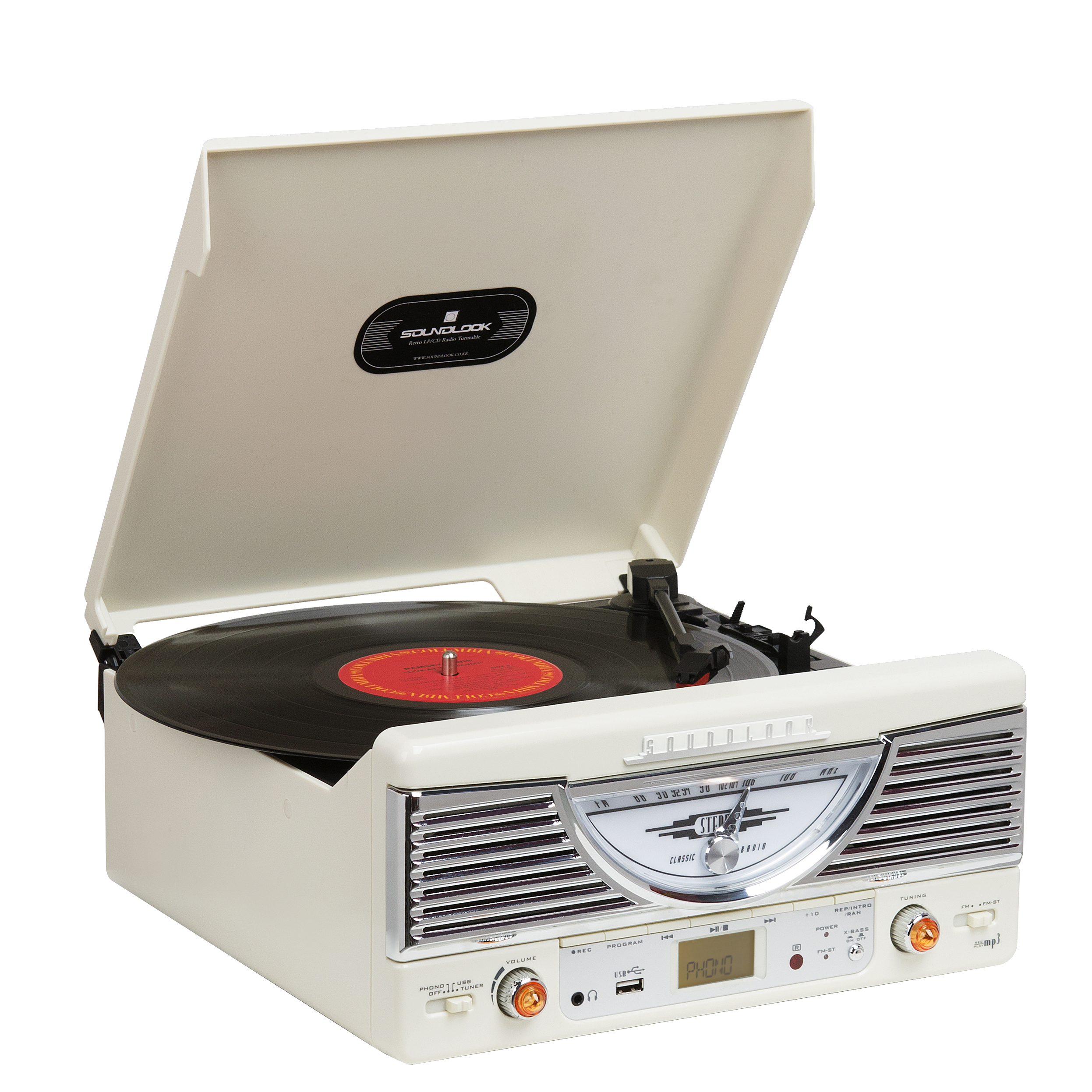 사운드룩 레트로 블루투스 턴테이블 98,000원