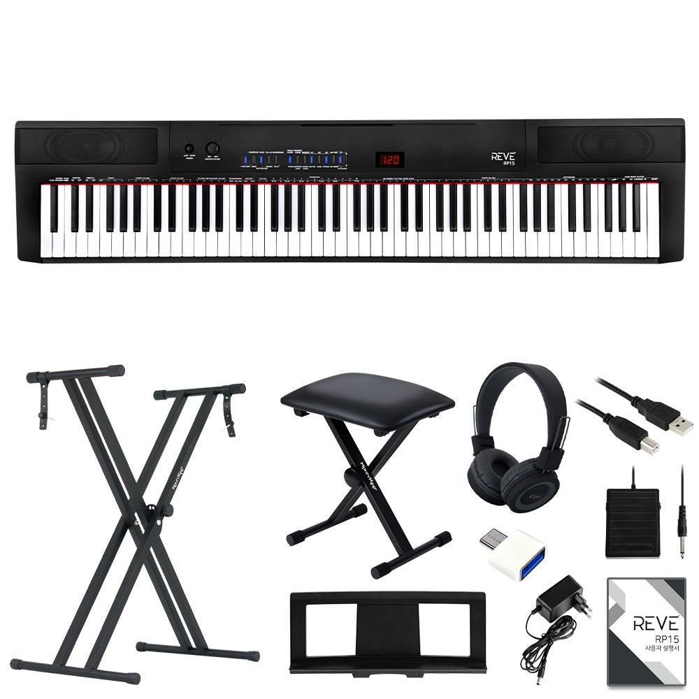 레브 RP15 88건반 전자 디지털피아노 278,000원