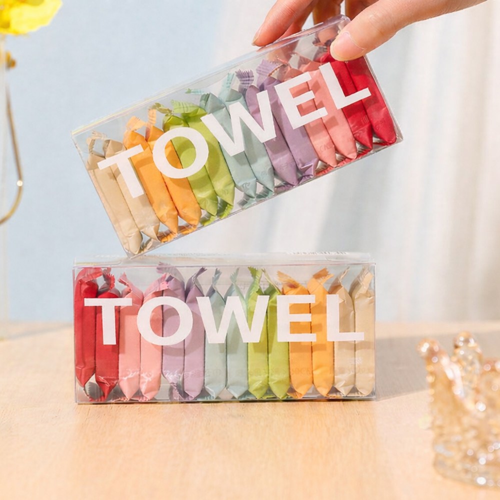 리브온 휴대용 압축 타월 일회용 위생 타월 세트 3,300원