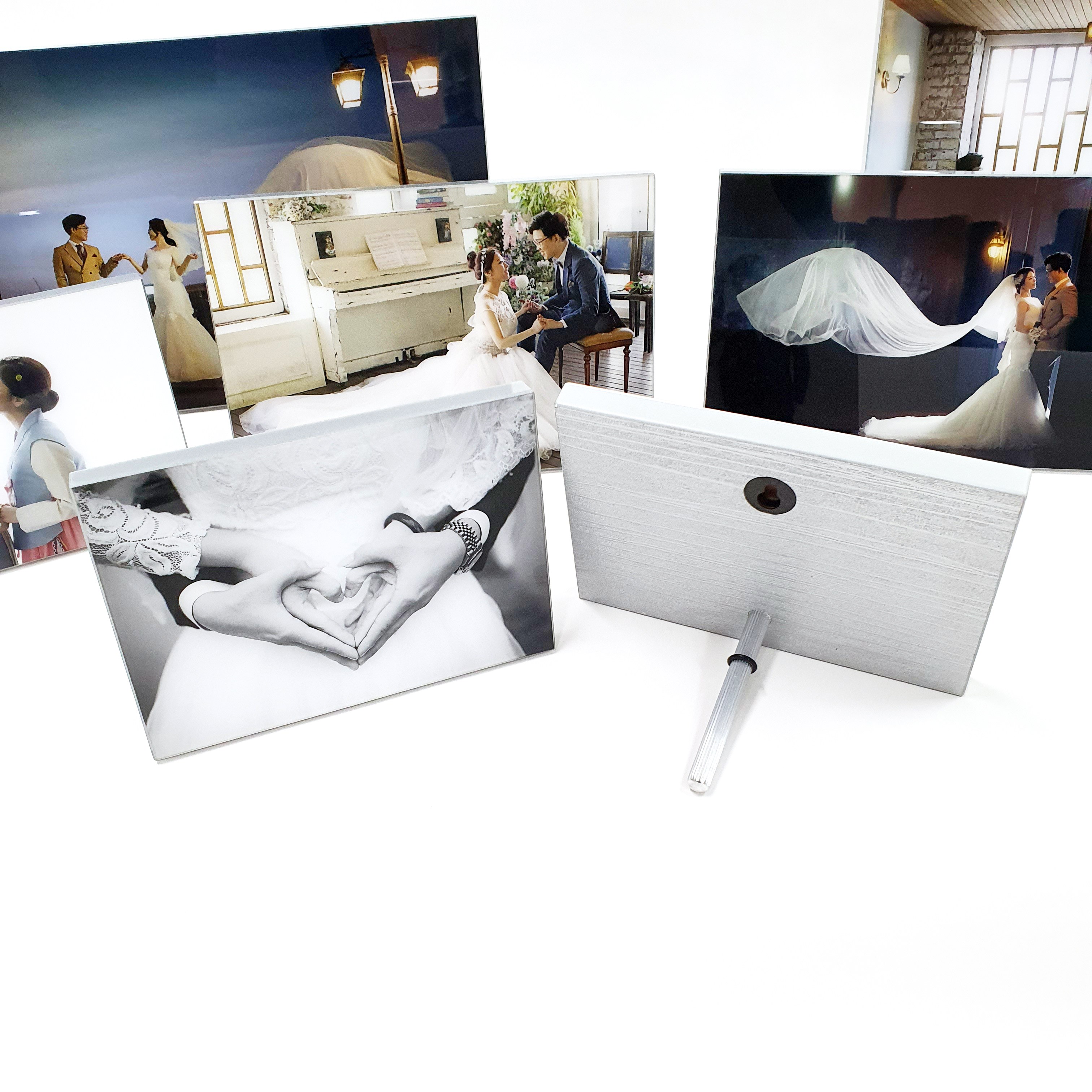 피앙세포토 아크릴액자 주문제작 포토테이블 세트 웨딩 가족 아기사진 35,200원