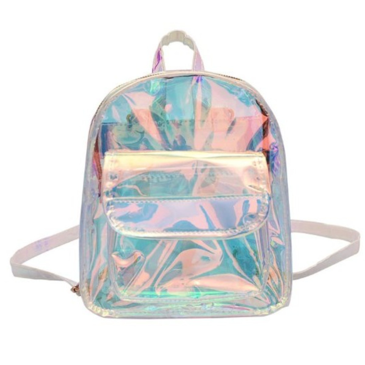 모멘트 PVC 레이저 투명 백팩 가방 비치백 방수 물놀이 야구 공연 직관 28,000원