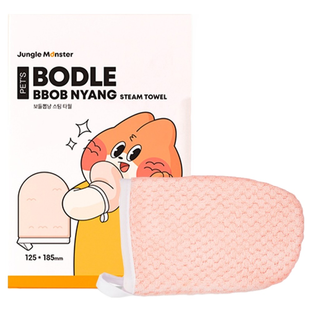 정글몬스터 고양이 보들뽑냥 스팀타올, 50g, 1개 7,250원