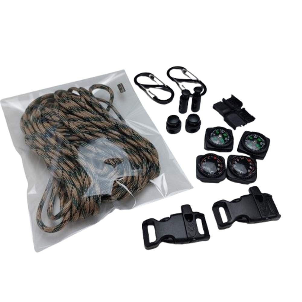 파라코드 밀리터리 카모 4MM 커스텀 제작 종합 키트, 밀리터리 카모, 1세트 15,900원