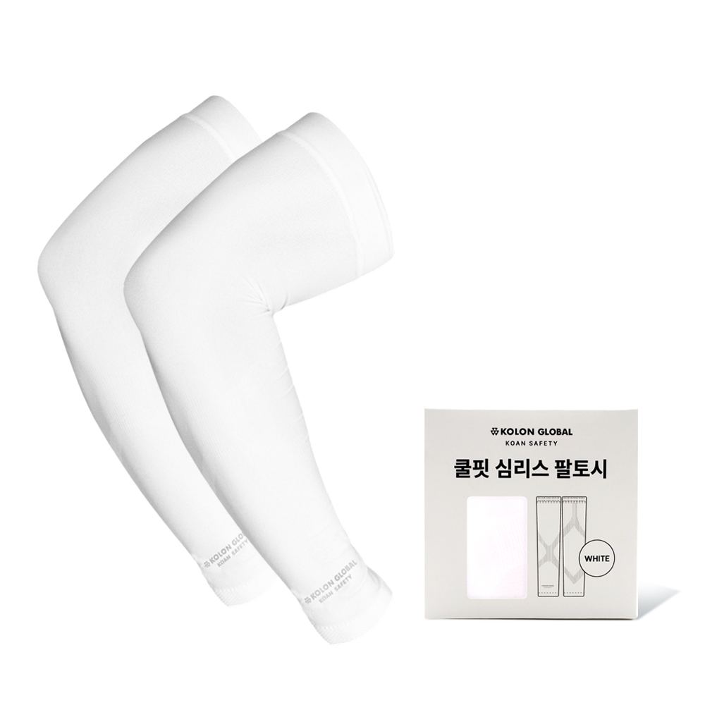 코오롱글로벌 쿨핏 심리스 팔토시 2p 7,120원