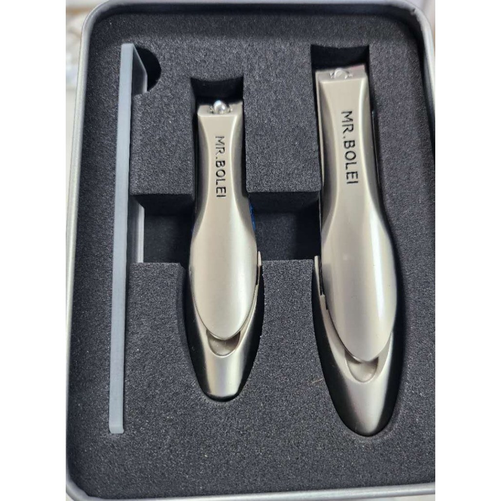 픽한가득 독일산 스테인리스 MR.BOLEI 최고급 프리미엄 손톱깍이 2종세트(대형+중형+나노유리 파일) 19,800원