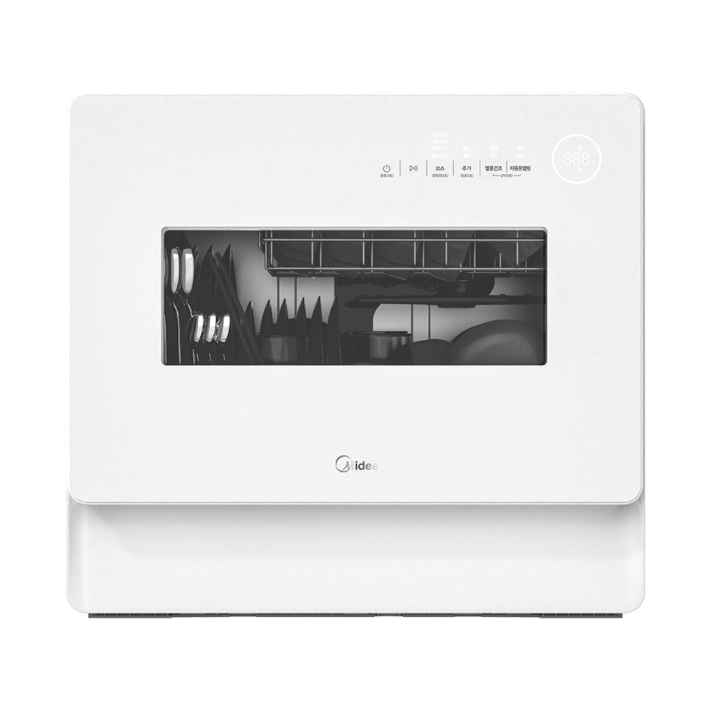 마이디어 자동문열림 UV 램프 식기세척기 6인용, 화이트, MDWMT0601W-WINE-KR, 방문설치 453,490원