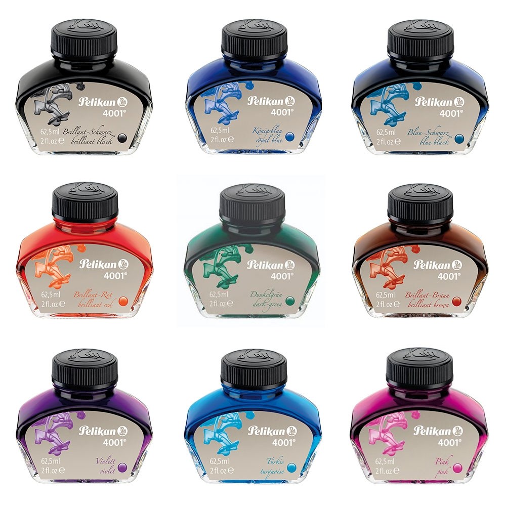 독일 펠리칸 pelikan 병잉크 62.5ml 대형 8컬러 옵션선택 7,500원