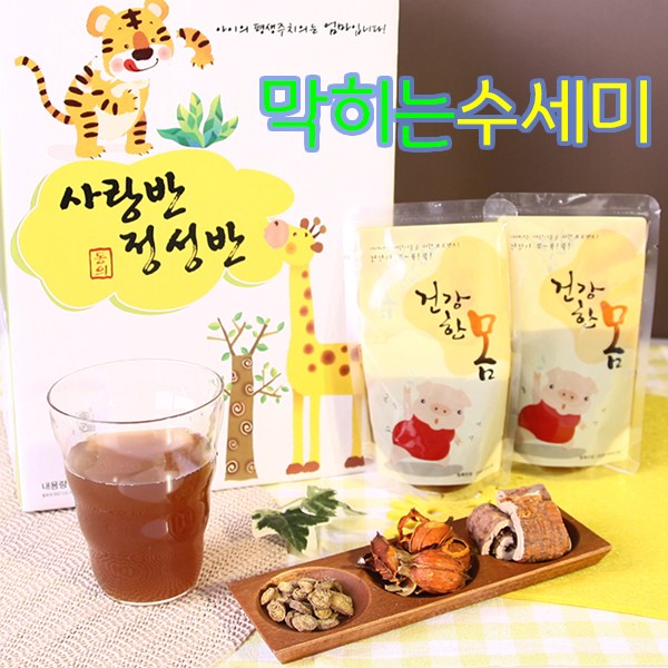 약손동의 맹맹 편한숨 막히는수세미 100ml 60포 100,000원