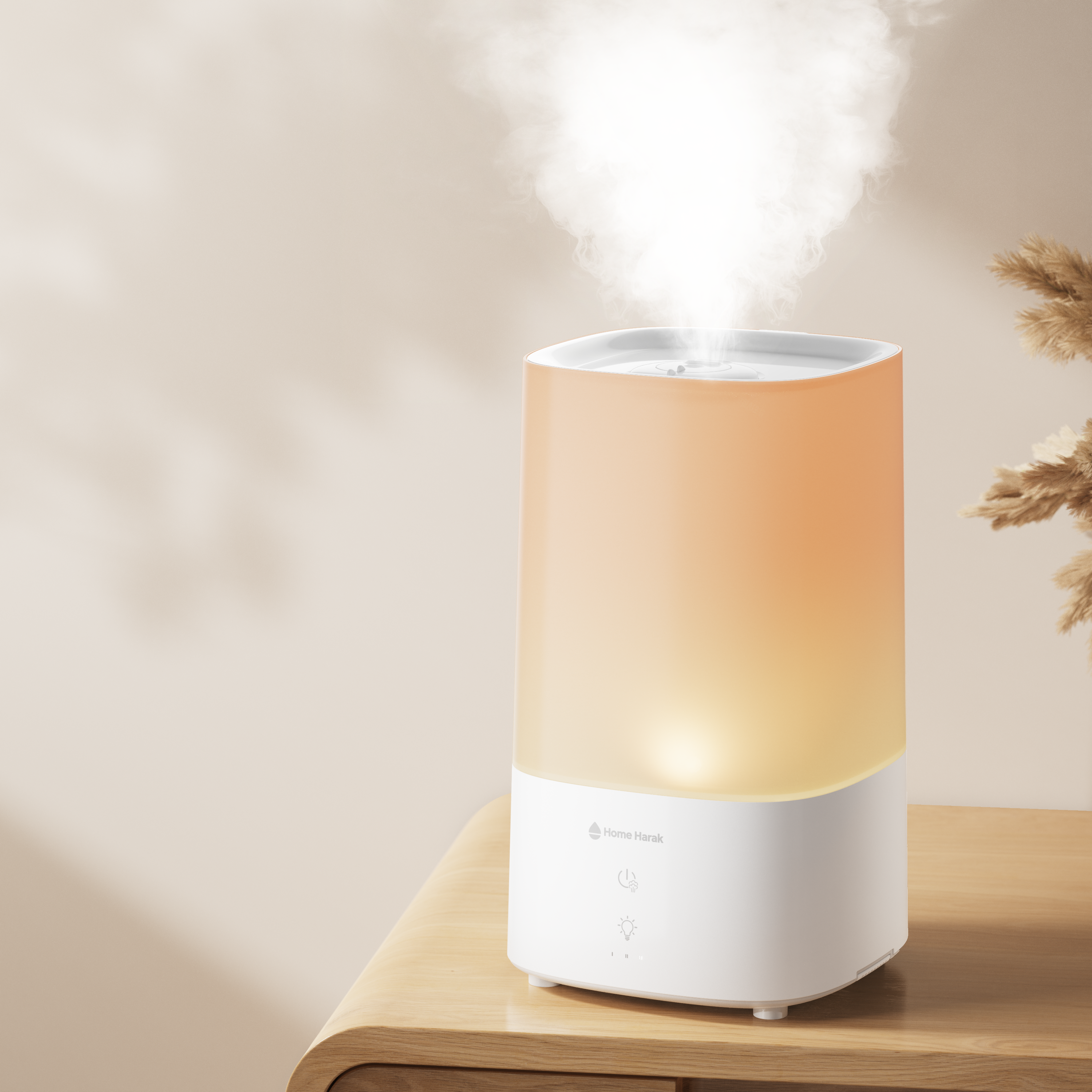 홈해락 이중 분사 무소음 무드등 대용량 초음파 가습기 4L 39,800원