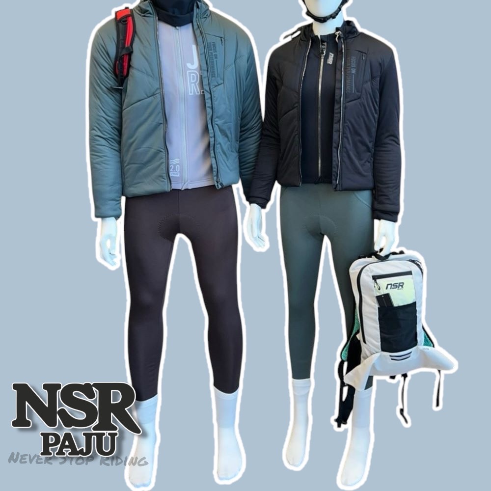 NSR 폰도 테라 히트 패딩 자켓 남성 자전거 라이딩 방한 점퍼 223,300원