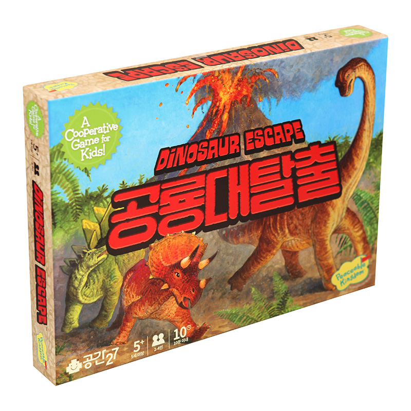 공간27 공룡 대탈출 보드게임 5세이상 2~4인 협동 단품, 기본상품, 1개 29,750원