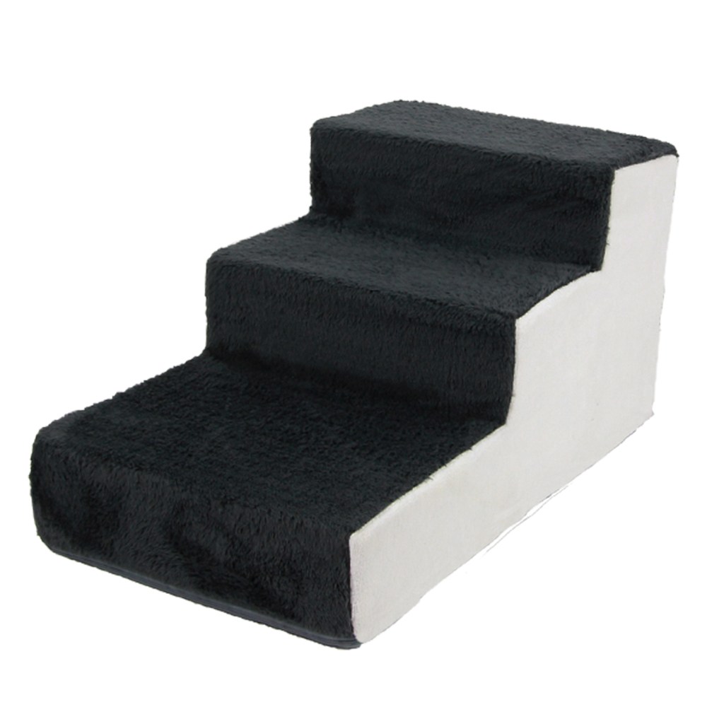 8DECO 강아지계단 애견계단 펫스텝 모음 1단2단3단4단 (커버+솜포함) ce4, 블랙 화이트, 1개 27,900원