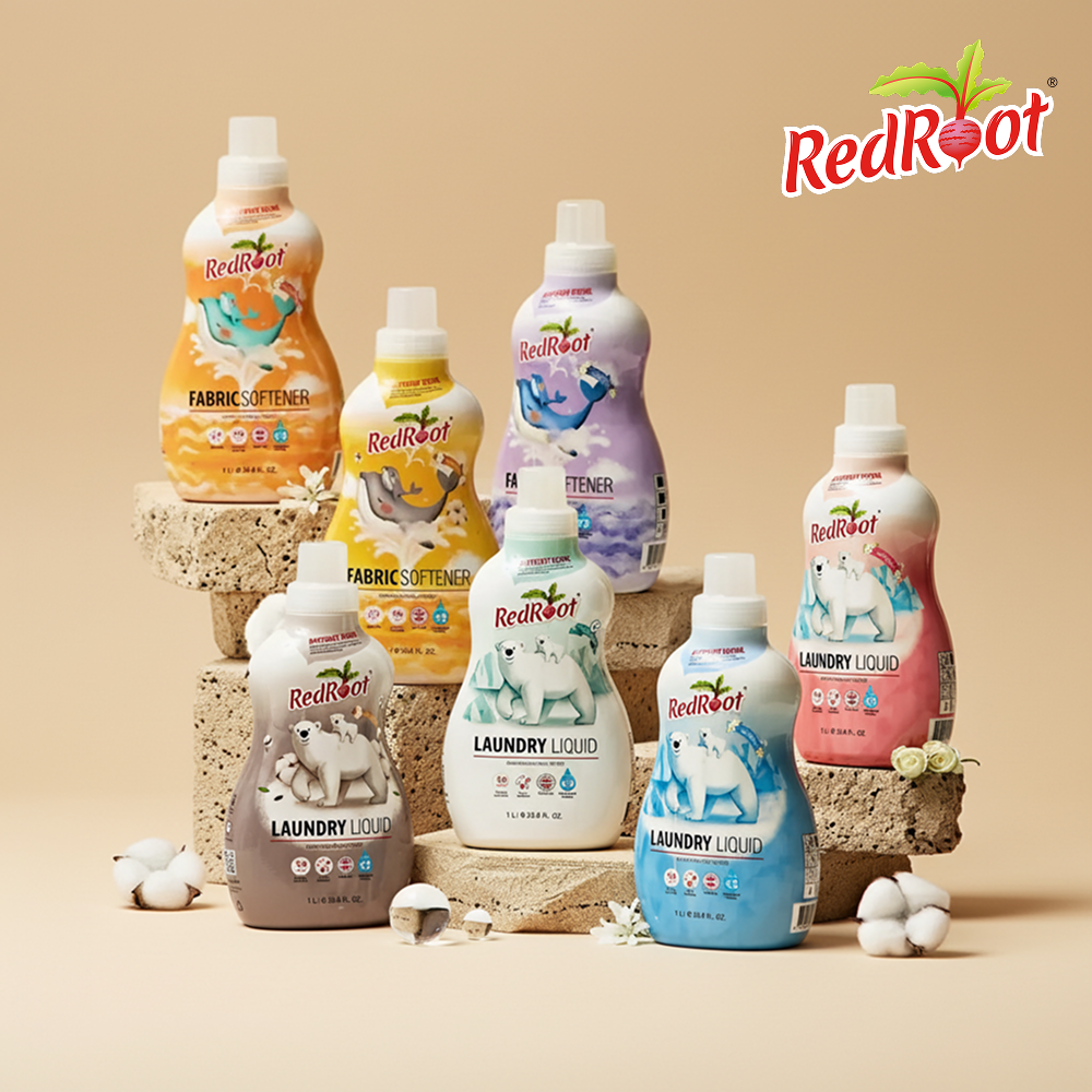 레드루트 [3+3기획세트] 유아 아기 세탁세제 1L 3개 + 섬유유연제 1L 3개 스위트플로럴향 69,900원