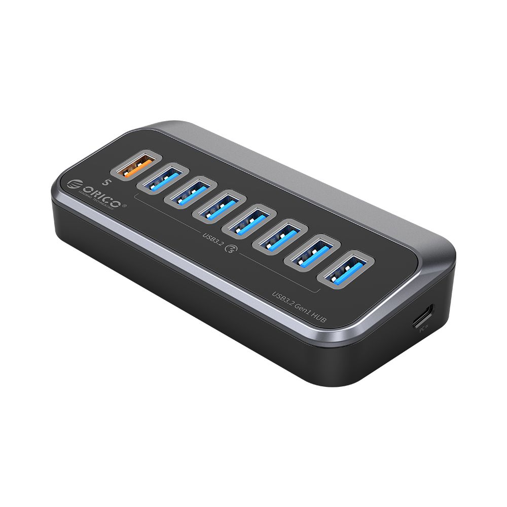 [굿야드] 오리코 8포트 USB허브 유전원 QC충전 USB3.2 M3U3-7AQ_ 250204 123,570원