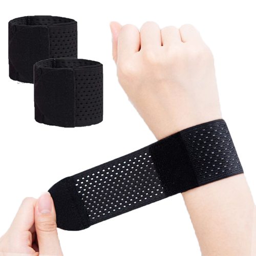 로앳로 고탄력 압박 손목 보호대, 블랙, 2개 8,100원