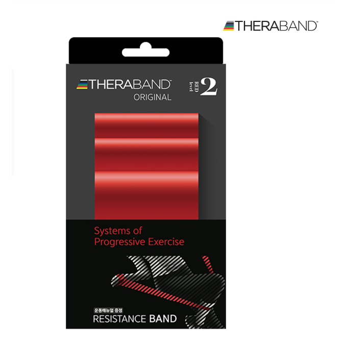 세라밴드 2m 레드 빨강 빨간색 레벨2 성인 공용 근력 밴드 용산스포츠 용스 13,790원